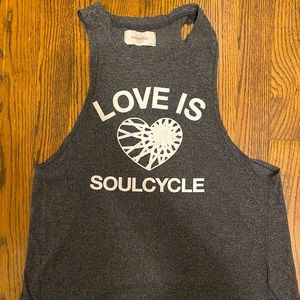 Soulcycle Love is Soulcycle Racerback Workout Tank